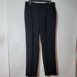 Worthington Black Straight Leg Professional Pants